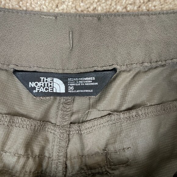 The North Face Pants Mens 36x31 Green Convertible Hiking Lightweight NF0A2UNB - Picture 6 of 12
